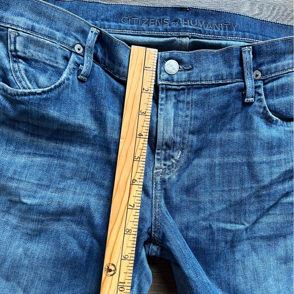 Citizens of Humanity Dani Cropped Straight Leg Denim Jeans Women's size 30 - Picture 11 of 12